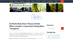 Desktop Screenshot of institutobutanta.com.br