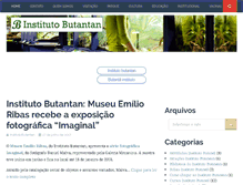 Tablet Screenshot of institutobutanta.com.br